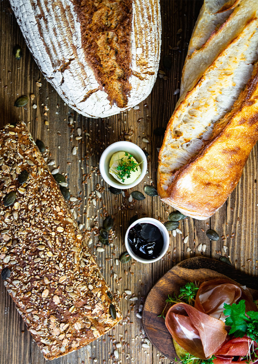 Frische und tiefkühl Bio Brot Regional Lieferbetrieb Öko Bäckerei Mauerer